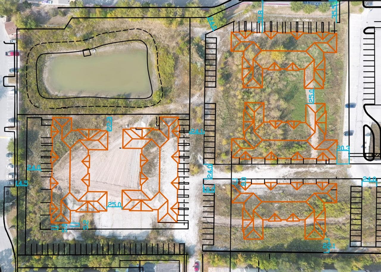 Current Land Marked Up